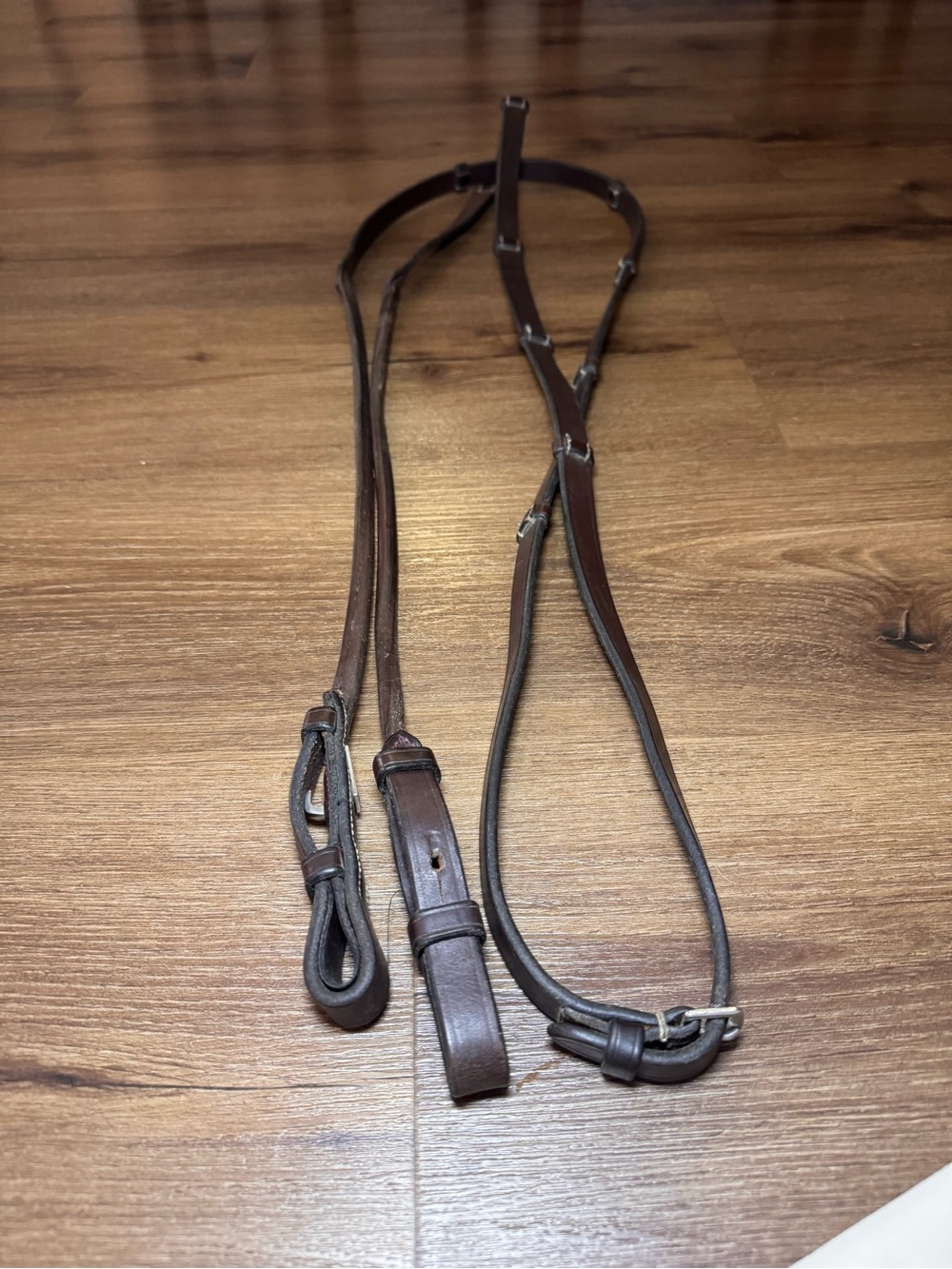 ๐ด Equipe Leather Reins in Havana ๐ด - Picture 6 of 6